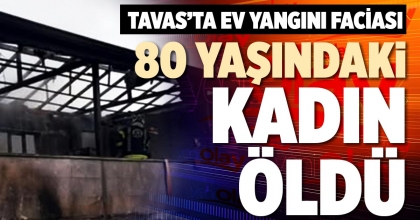 80 YAŞINDAKİ KADIN ÖLDÜ