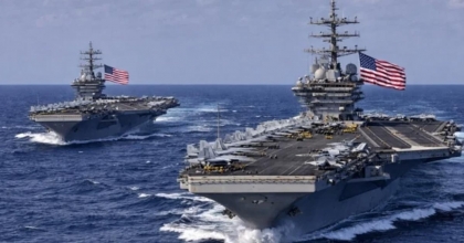 ABD DONANMASI İRAN AÇIKLARINDA