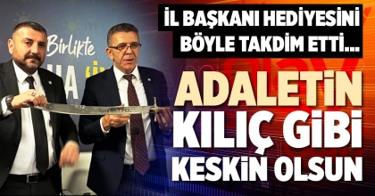 ADALETİN KILIÇ GİBİ KESKİN OLSUN