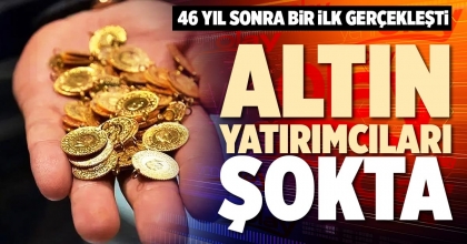 ALTIN YATIRIMCILARI ŞOKTA