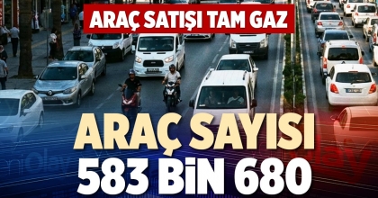 ARAÇ SAYISI 583 BİN 680