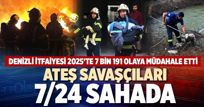 ATEŞ SAVAŞÇILARI 7/24 SAHADA