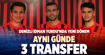 AYNI GÜNDE 3 TRANSFER
