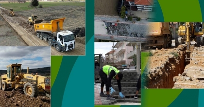 BAŞKAN DERE YATIRIMLARI PAYLAŞTI