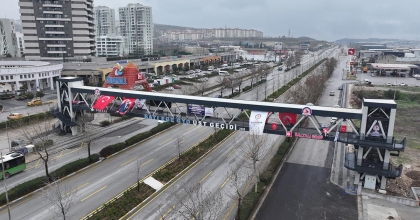 BATI EGE ÜST GEÇİDİ YARIN AÇILIYOR