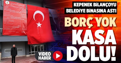 BORÇ YOK, KASA DOLU!