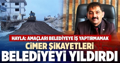CİMER ŞİKAYETLERİ BELEDİYEYİ YILDIRDI