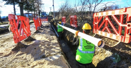 DARIVEREN’İN İÇME SUYU HATTI YENİLENİYOR
