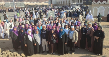 DENİZLİ KAFİLESİNDEN KUTSAL TOPRAKLARDA DUYGU DOLU ZİYARETLER