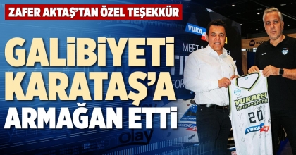 GALİBİYETİ KARATAŞ'A ARMAĞAN ETTİ