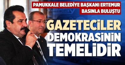GAZETECİLER DEMOKRASİNİN TEMELİDİR