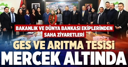 GES VE ARITMA TESİSİ MERCEK ALTINDA