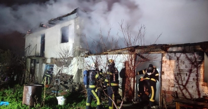 GONCALI’DA SAMANLIK YANGINI