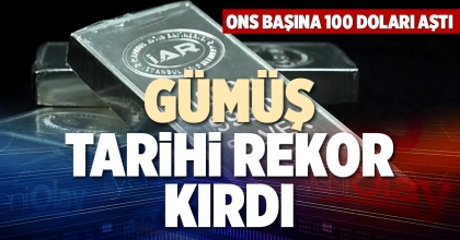 GÜMÜŞ TARİHİ REKOR KIRDI
