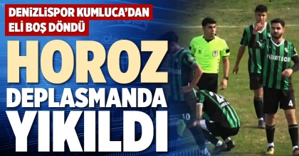 HOROZ DEPLASMANDA YIKILDI