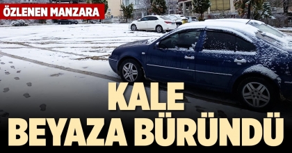 KALE BEYAZA BÜRÜNDÜ