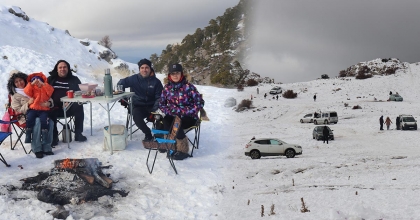 KAYAK MERKEZİ'NDE YOĞUNLUK