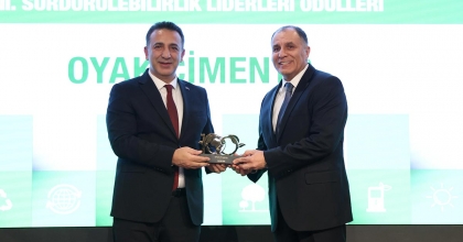 OYAK ÇİMENTO’YA “SÜRDÜRÜLEBİLİRLİK LİDERLERİ” ÖDÜLÜ