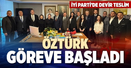 ÖZTÜRK GÖREVE BAŞLADI