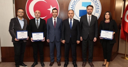 PAÜ’DE MEDEK AKREDİTASYON BELGELERİ TAKDİM EDİLDİ