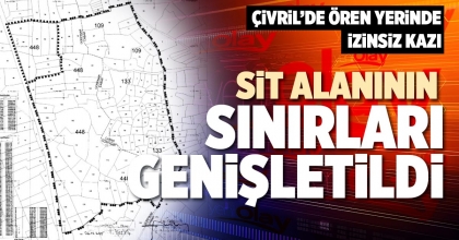 SİT ALANININ SINIRLARI GENİŞLETİLDİ