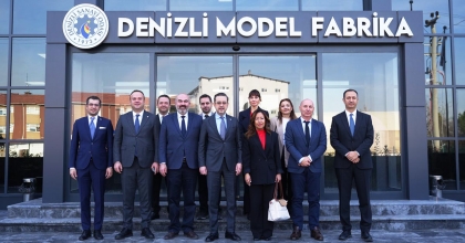 UNDP’DEN DENİZLİ MODEL FABRİKA’YA ZİYARET