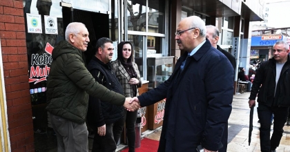 VALİ KÖŞGER SAHAYA İNDİ