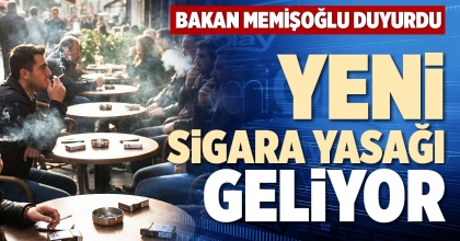 YENİ SİGARA YASAĞI GELİYOR