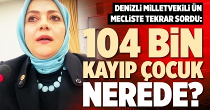 DENİZLİ MİLLETVEKİLİ ÜN, MECLİSTE TEKRAR SORDU: 104 BİN KAYIP ÇOCUK NEREDE?