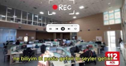 SEVGİLİLER GÜNÜNDE 112 ÇAĞRI MERKEZİNDEN PASTA İSTEDİ, 1882 TL CEZA YEDİ
