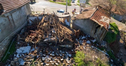 GÖLMARMARA’DA HEYELAN: 7 EV KULLANILAMAZ HALE GELDİ