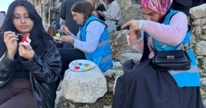 TLOS ANTİK KENTİ’NDE TARİH SANATLA CANLANDI
