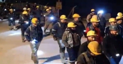 KINIK’TA MADEN İŞÇİLERİ EYLEMDE