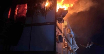 İŞÇİ KONTEYNERİNDE ÇIKAN YANGIN KONTROL ALTINA ALINDI
