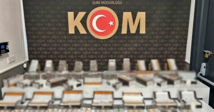 POLİSTEN İŞYERİ VE DEPOYA KAÇAK MAKARON BASKINI
