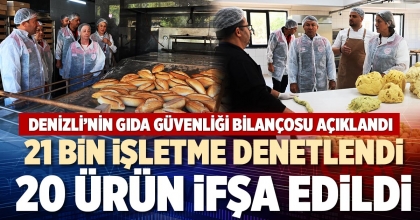 21 BİN İŞLETME DENETLENDİ 20 ÜRÜN İFŞA EDİLDİ