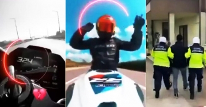 324 KİLOMETRE HIZ YAPTI