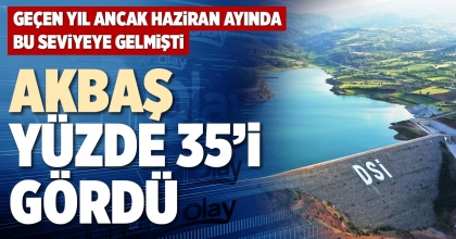 AKBAŞ YÜZDE 35'İ GÖRDÜ