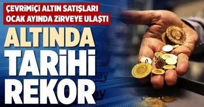 ALTINDA TARİHİ REKOR