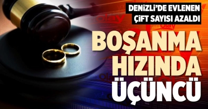 BOŞANMA HIZINDA ÜÇÜNCÜ