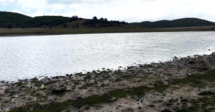 BULDAN YAYLA GÖLÜ'NDE SEVİNDİREN DOLULUK