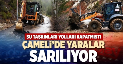 ÇAMELİ’DE YARALAR SARILIYOR