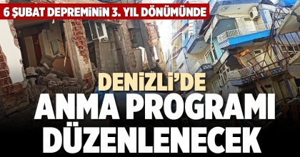  DENİZLİ'DE ANMA PROGRAMI DÜZENLENECEK