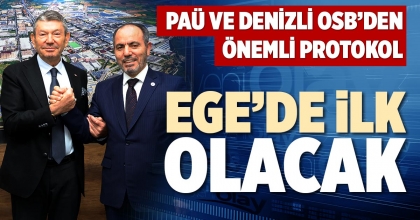EGE’DE İLK OLACAK