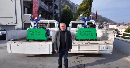 HONAZ BELEDİYESİ İLAÇLAMA ARACI ALDI