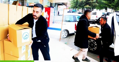 İHTİYAÇ SAHİPLERİNE RAMAZAN KOLİSİ DESTEĞİ