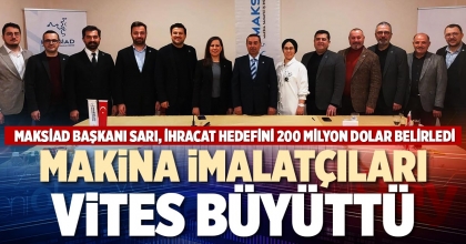 MAKİNA İMALATÇILARI VİTES BÜYÜTTÜ