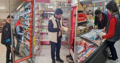 MARKETLERE RAMAZAN DENETİMİ