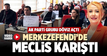 MERKEZEFENDİ’DE MECLİS KARIŞTI
