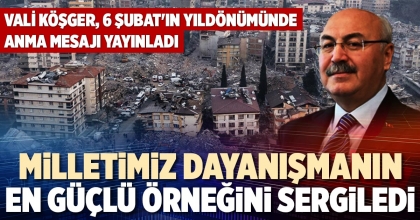 MİLLETİMİZ DAYANIŞMANIN EN GÜÇLÜ ÖRNEĞİNİ SERGİLEDİ